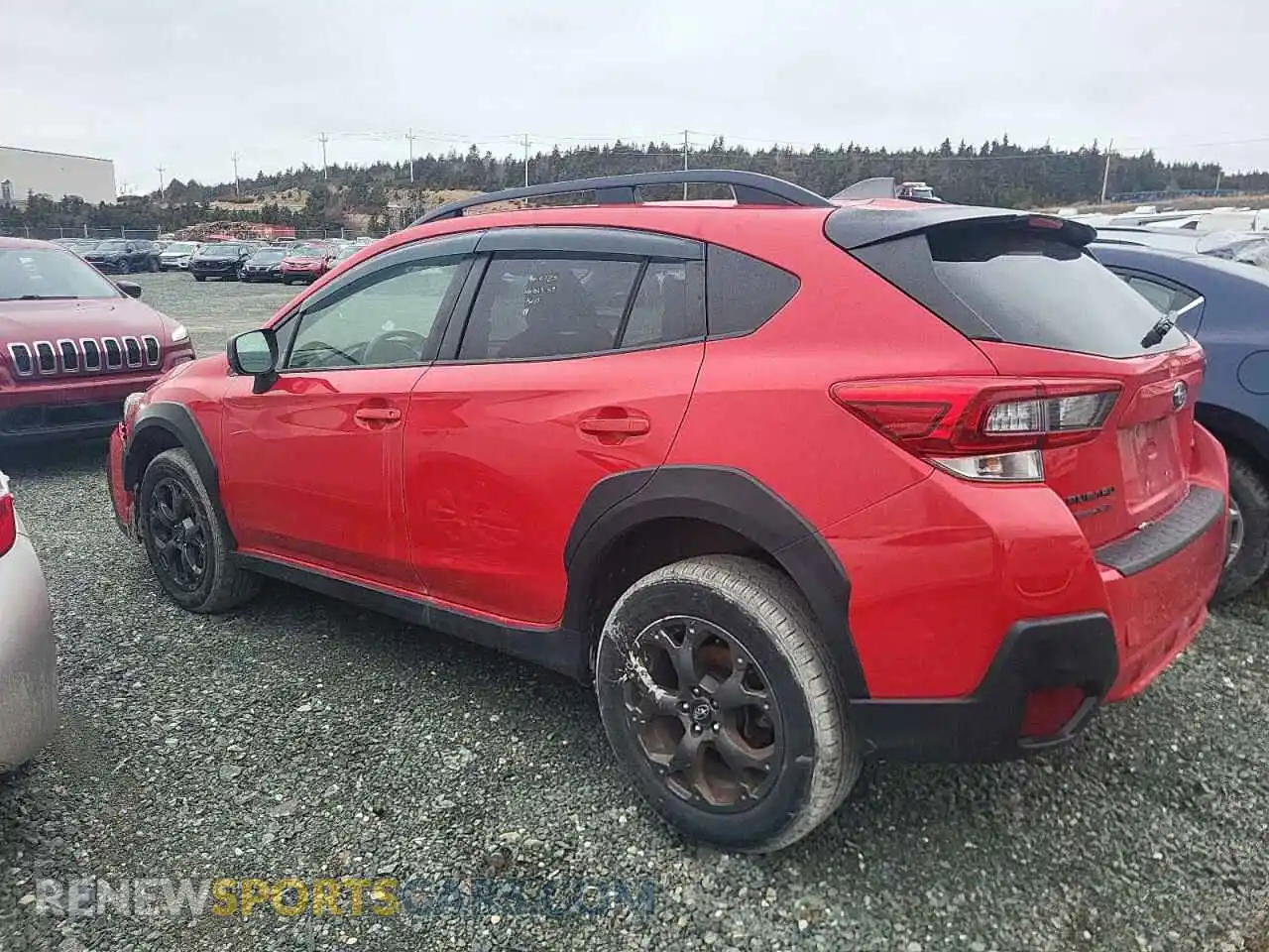 2 Photograph of a damaged car JF2GTHSC0MH215432 SUBARU CROSSTREK 2021