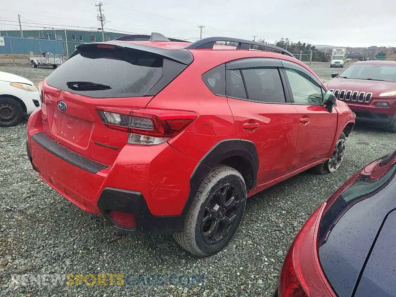 3 Photograph of a damaged car JF2GTHSC0MH215432 SUBARU CROSSTREK 2021