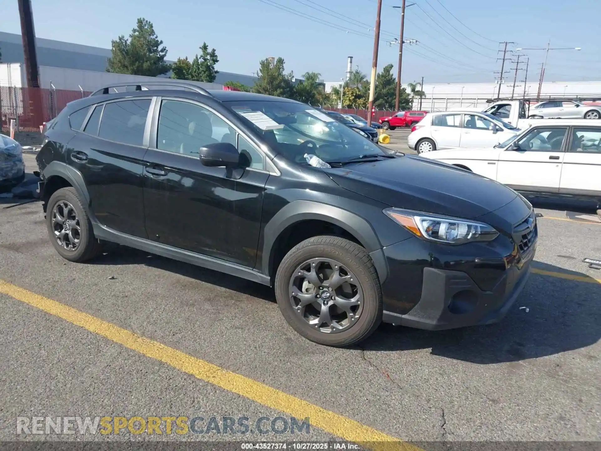 1 Photograph of a damaged car JF2GTHSC0MH252982 SUBARU CROSSTREK 2021