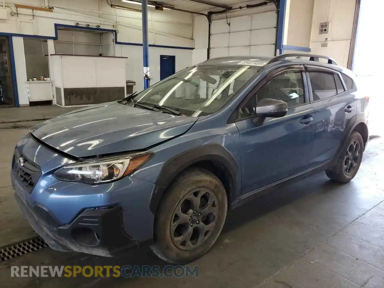 1 Photograph of a damaged car JF2GTHSC0MH259916 SUBARU CROSSTREK 2021