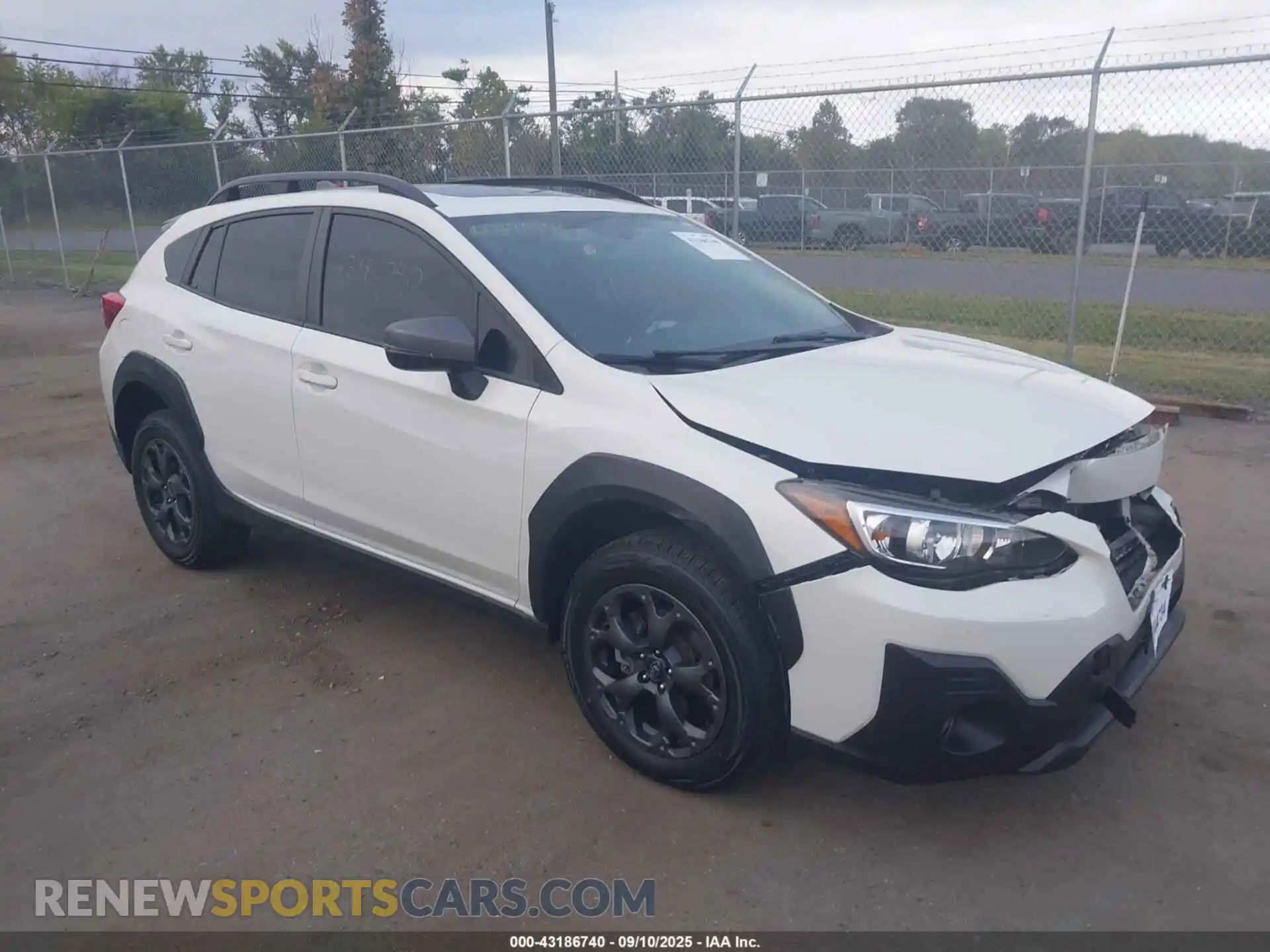 1 Photograph of a damaged car JF2GTHSC0MH267238 SUBARU CROSSTREK 2021