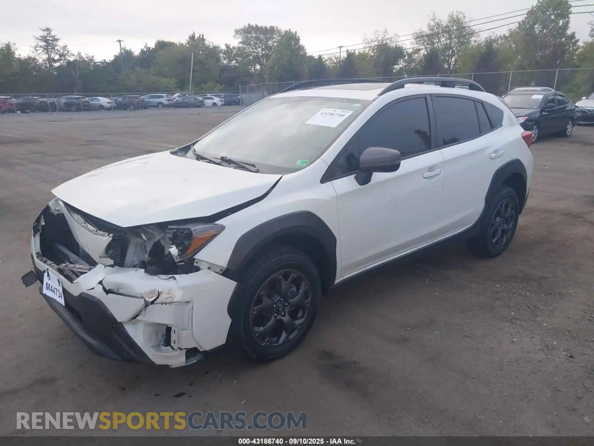 2 Photograph of a damaged car JF2GTHSC0MH267238 SUBARU CROSSTREK 2021