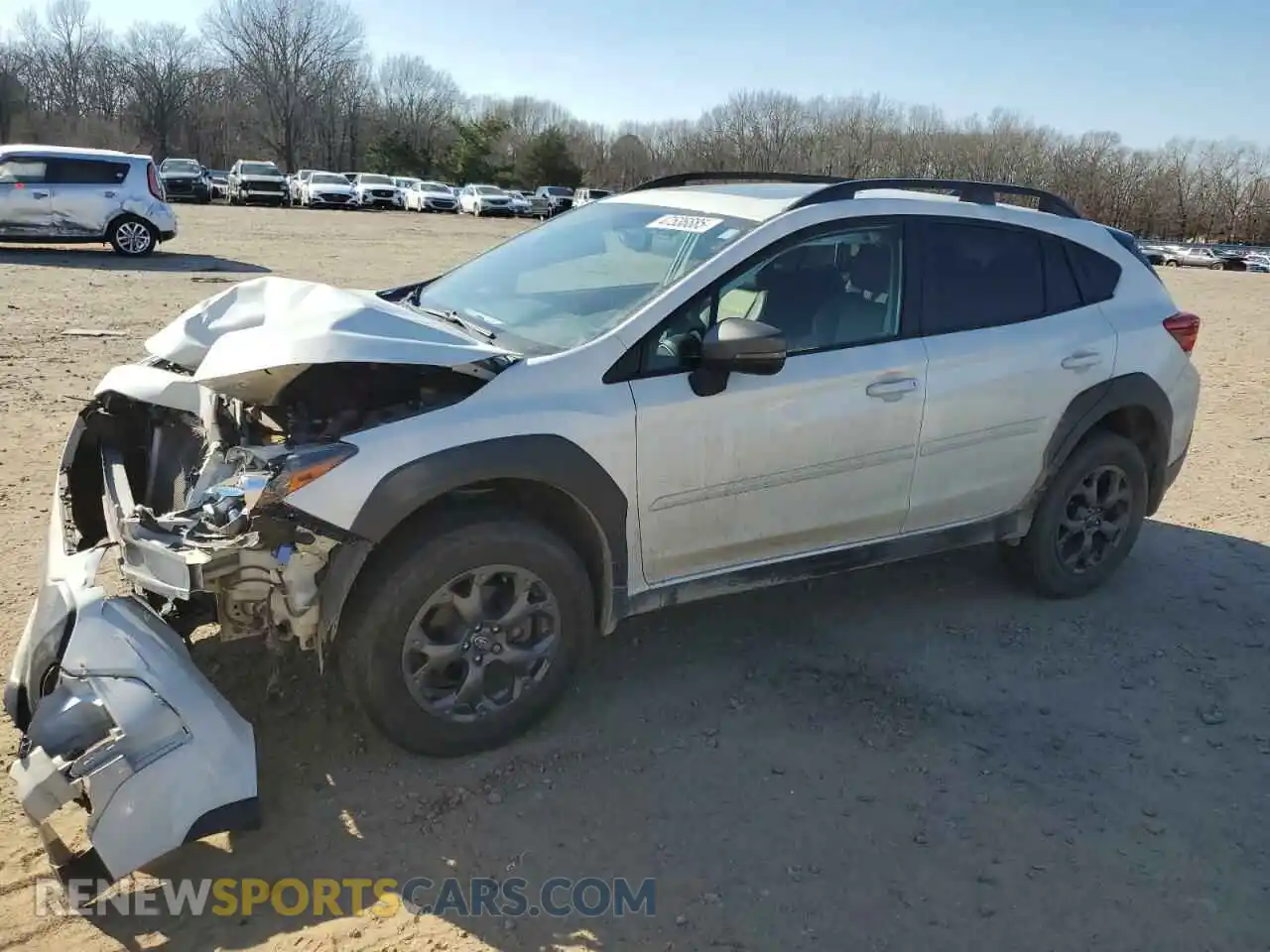 1 Photograph of a damaged car JF2GTHSC0MH277056 SUBARU CROSSTREK 2021