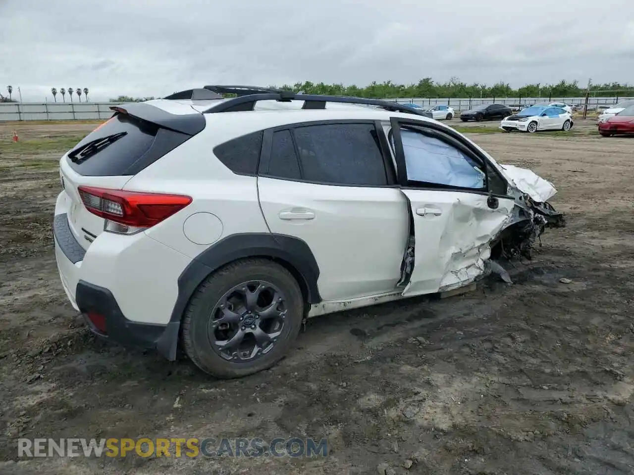 3 Photograph of a damaged car JF2GTHSC0MH314610 SUBARU CROSSTREK 2021