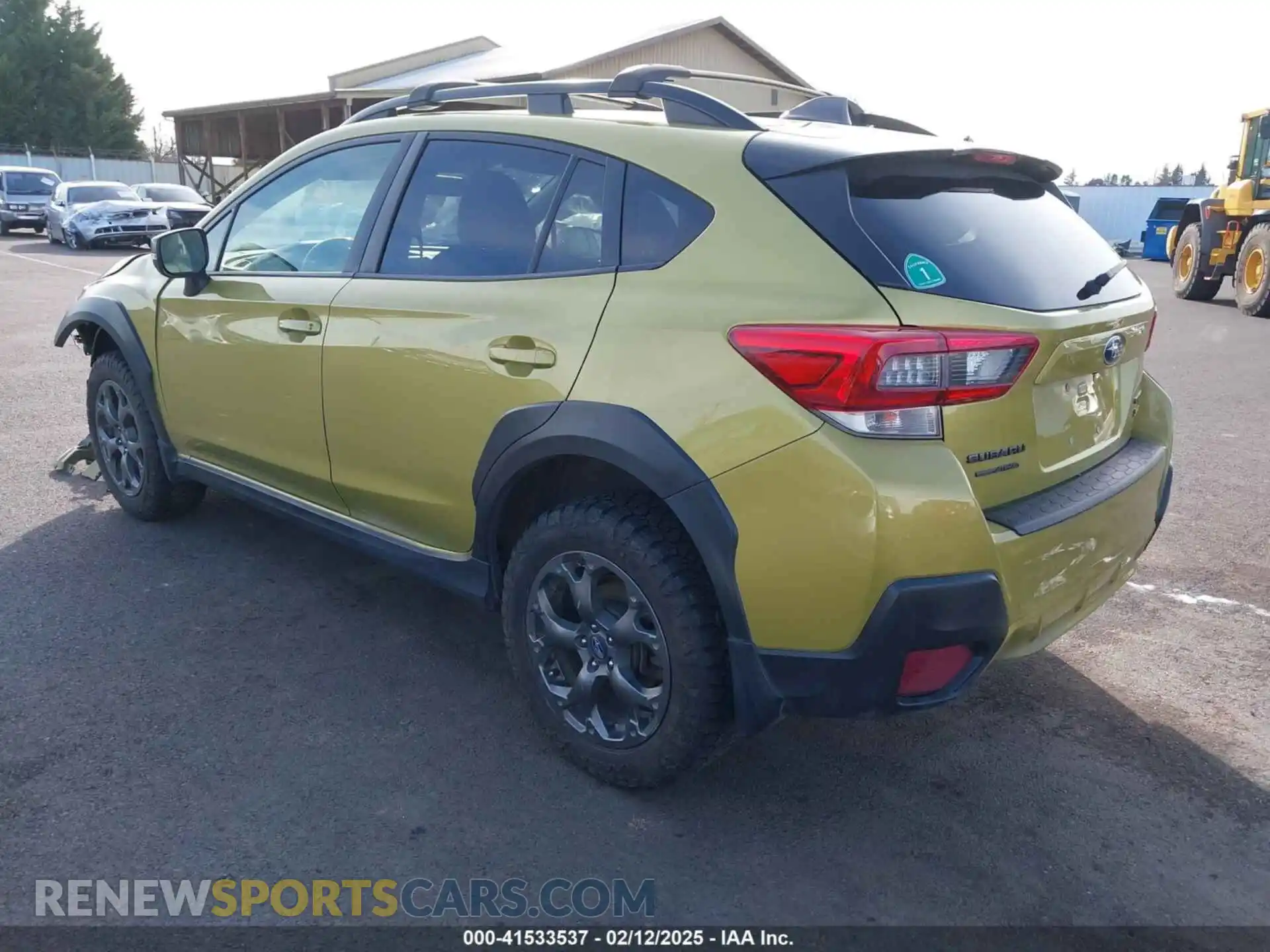 3 Photograph of a damaged car JF2GTHSC0MH318091 SUBARU CROSSTREK 2021