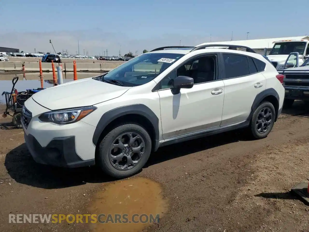 1 Photograph of a damaged car JF2GTHSC0MH650709 SUBARU CROSSTREK 2021