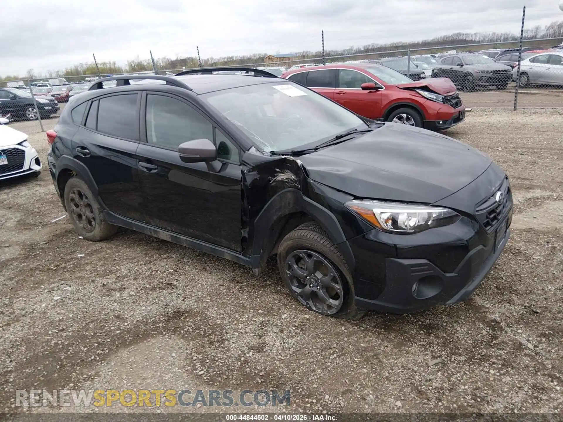 1 Photograph of a damaged car JF2GTHSC0MH665372 SUBARU CROSSTREK 2021