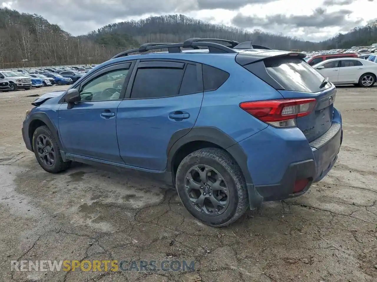 2 Photograph of a damaged car JF2GTHSC0MH669695 SUBARU CROSSTREK 2021