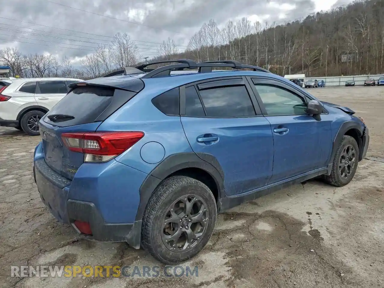 3 Photograph of a damaged car JF2GTHSC0MH669695 SUBARU CROSSTREK 2021