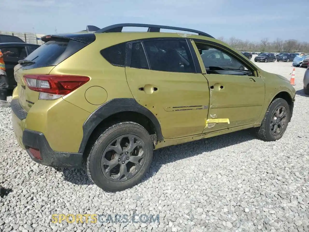 3 Photograph of a damaged car JF2GTHSC1MH207887 SUBARU CROSSTREK 2021