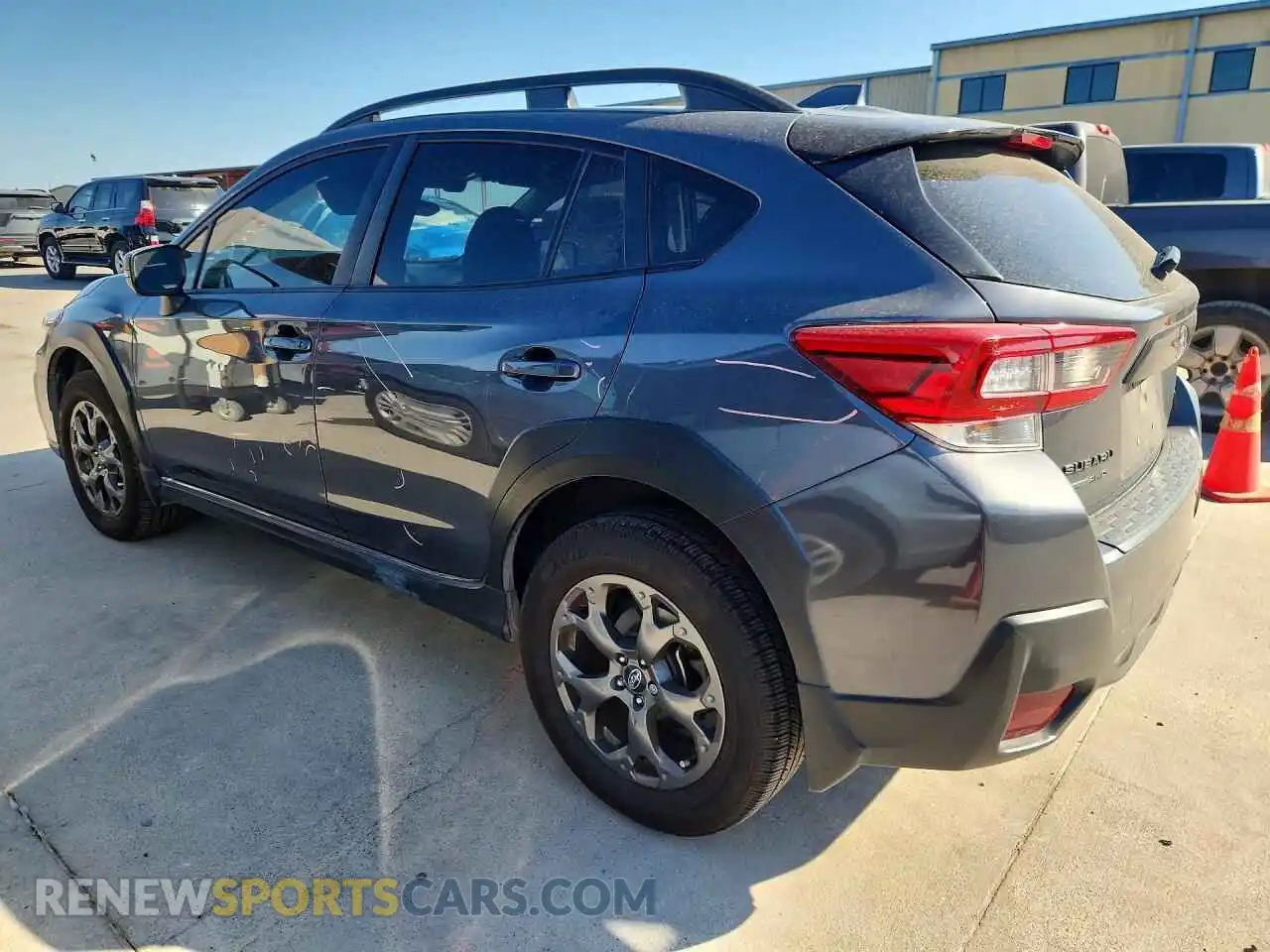 2 Photograph of a damaged car JF2GTHSC1MH313868 SUBARU CROSSTREK 2021