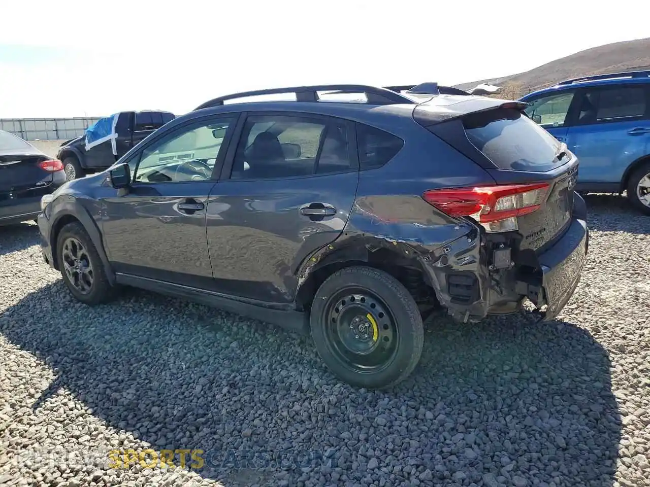 2 Photograph of a damaged car JF2GTHSC1MH678177 SUBARU CROSSTREK 2021