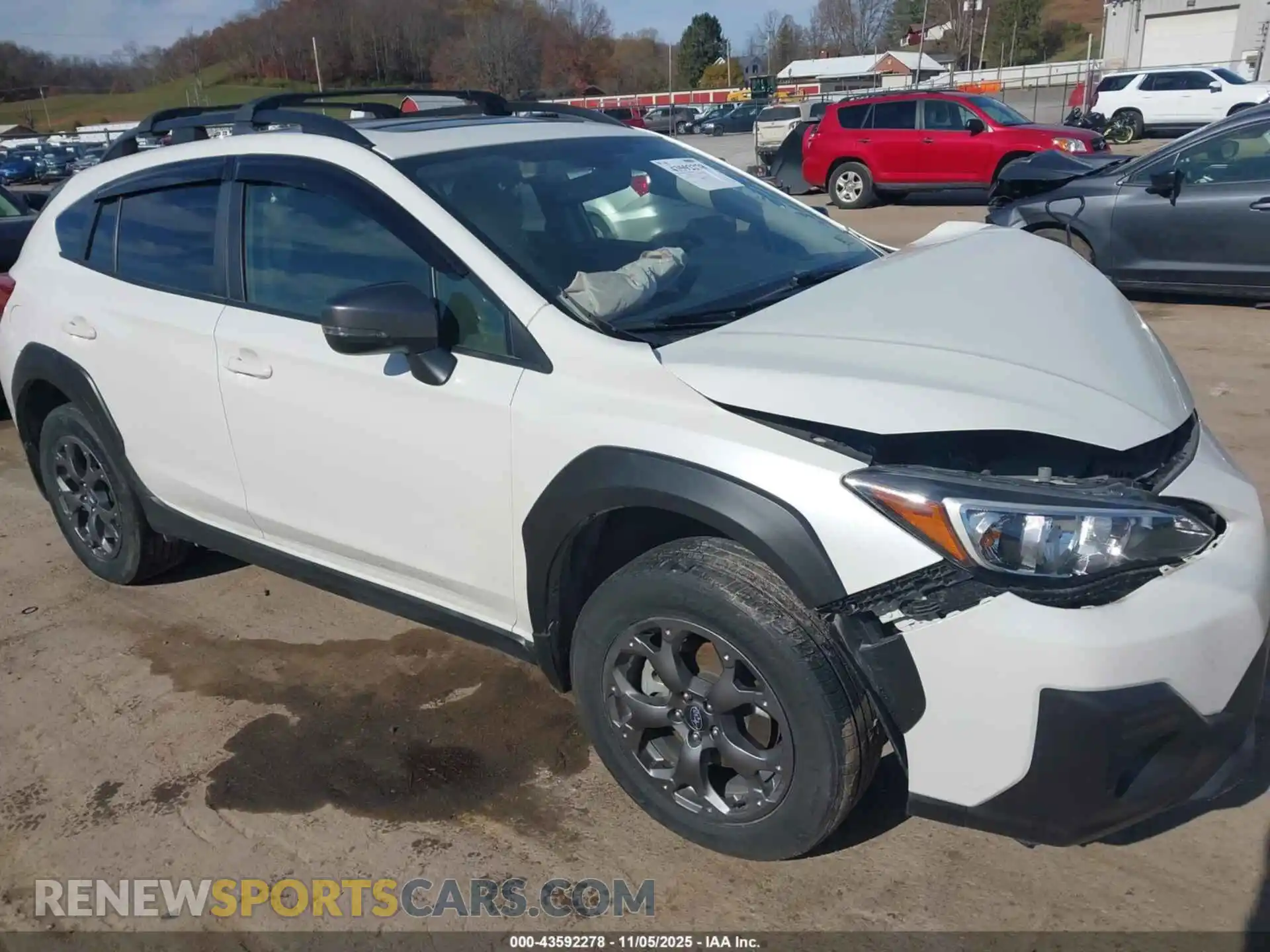 1 Photograph of a damaged car JF2GTHSC1MH686411 SUBARU CROSSTREK 2021