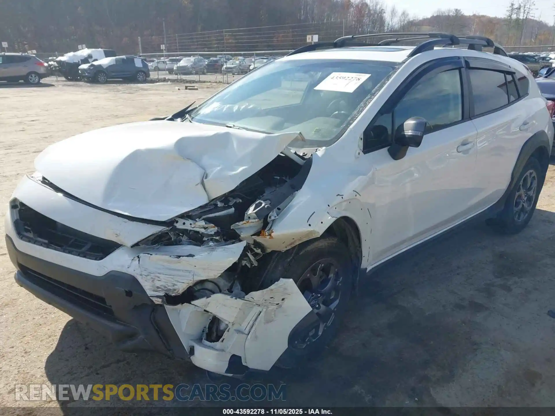 2 Photograph of a damaged car JF2GTHSC1MH686411 SUBARU CROSSTREK 2021