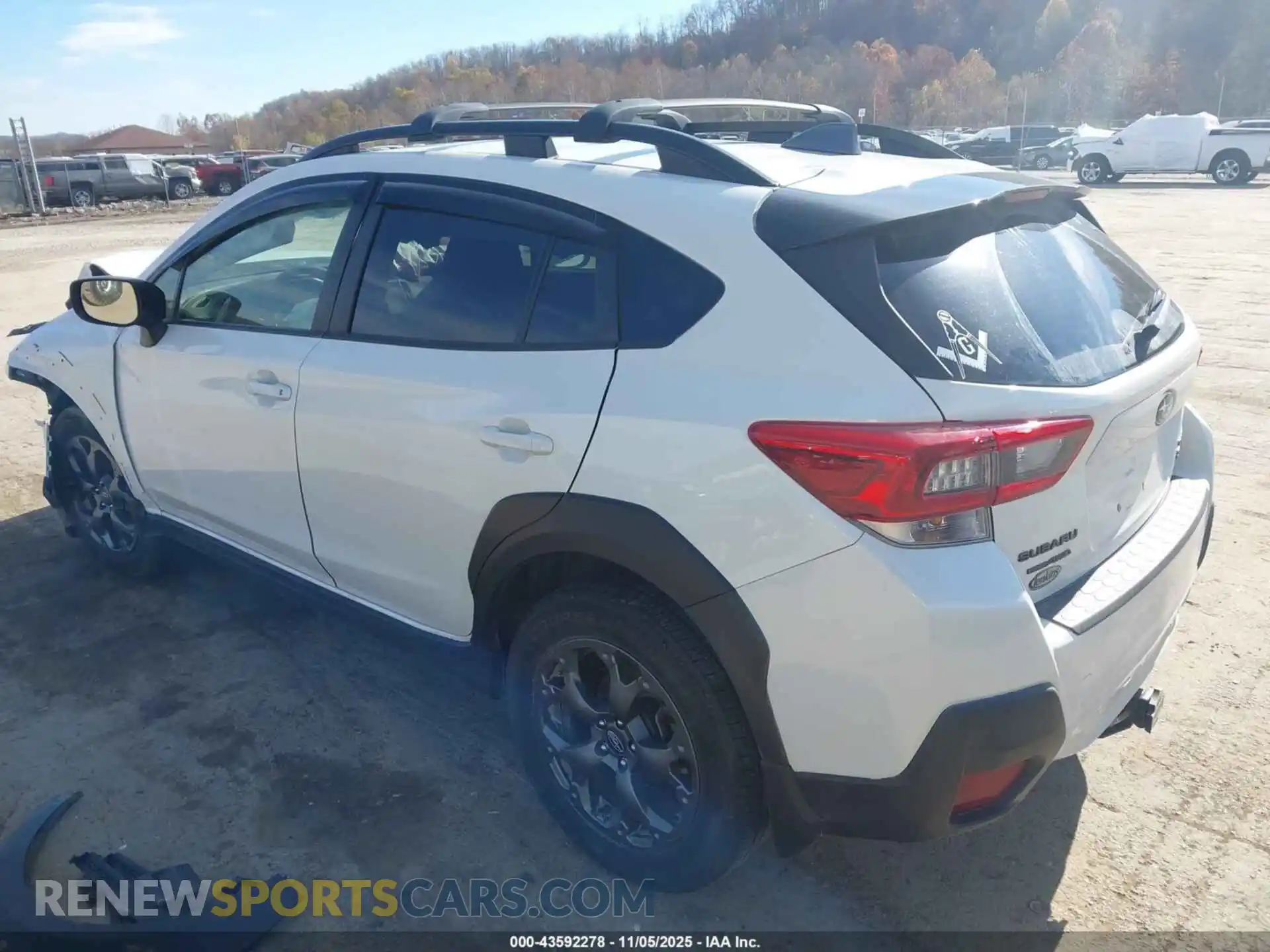 3 Photograph of a damaged car JF2GTHSC1MH686411 SUBARU CROSSTREK 2021