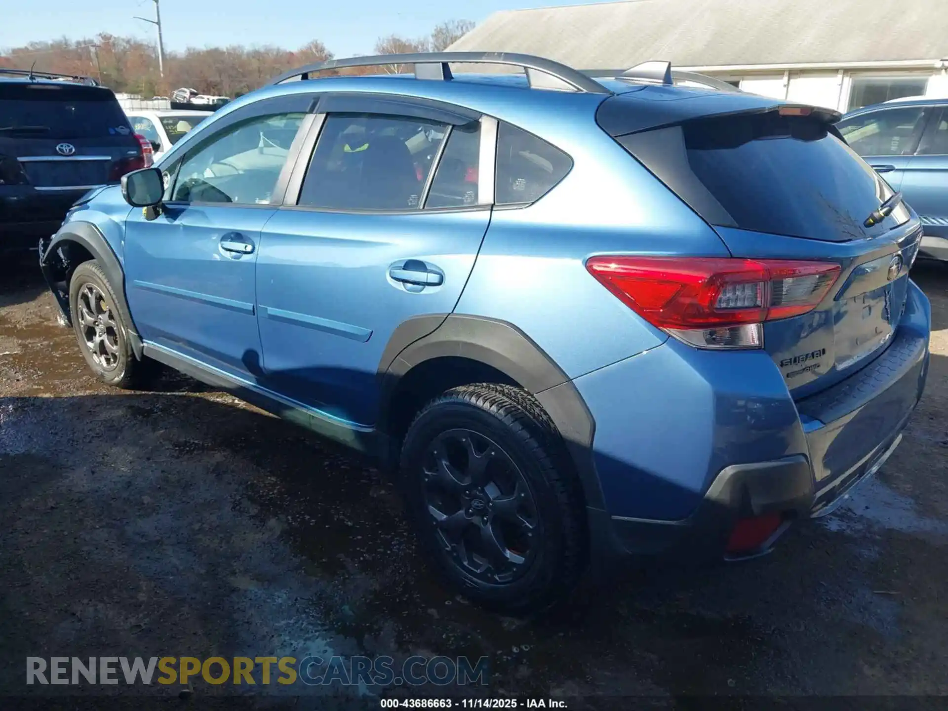 3 Photograph of a damaged car JF2GTHSC2MH265328 SUBARU CROSSTREK 2021