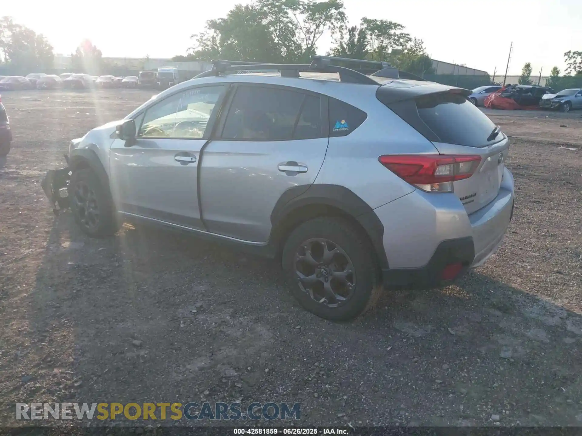 3 Photograph of a damaged car JF2GTHSC2MH380592 SUBARU CROSSTREK 2021