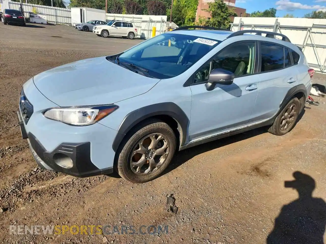 1 Photograph of a damaged car JF2GTHSC2MH383752 SUBARU CROSSTREK 2021