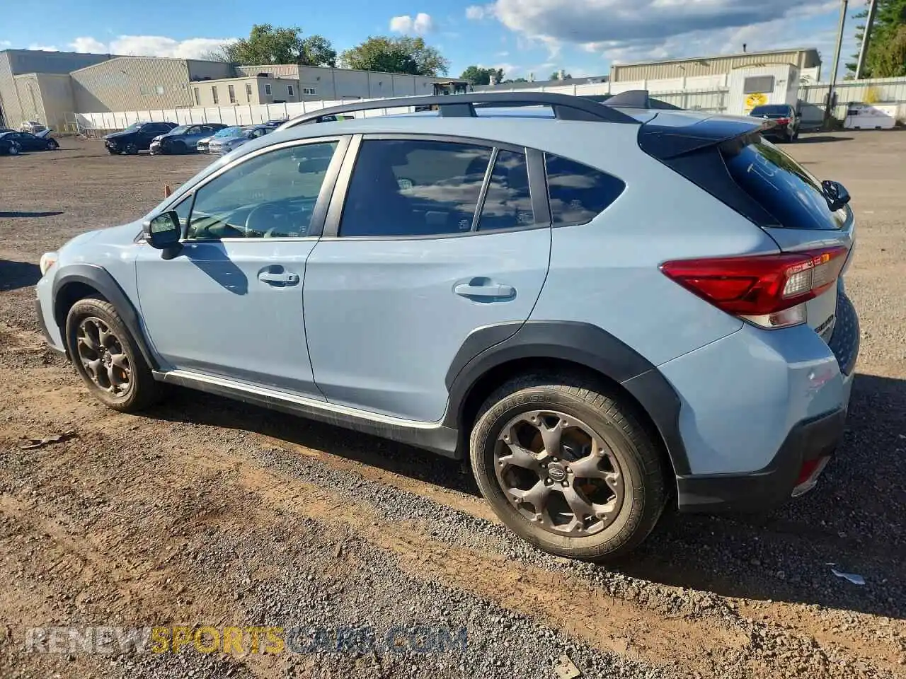 2 Photograph of a damaged car JF2GTHSC2MH383752 SUBARU CROSSTREK 2021