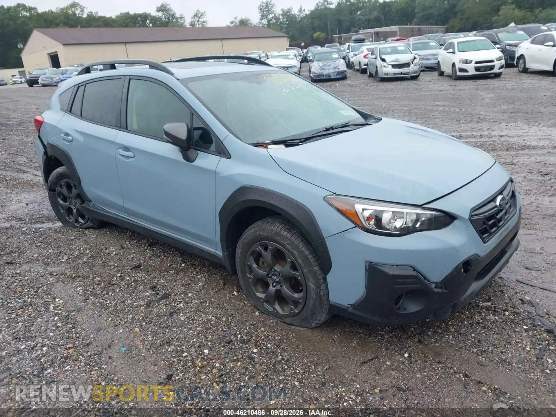 1 Photograph of a damaged car JF2GTHSC3MH216204 SUBARU CROSSTREK 2021