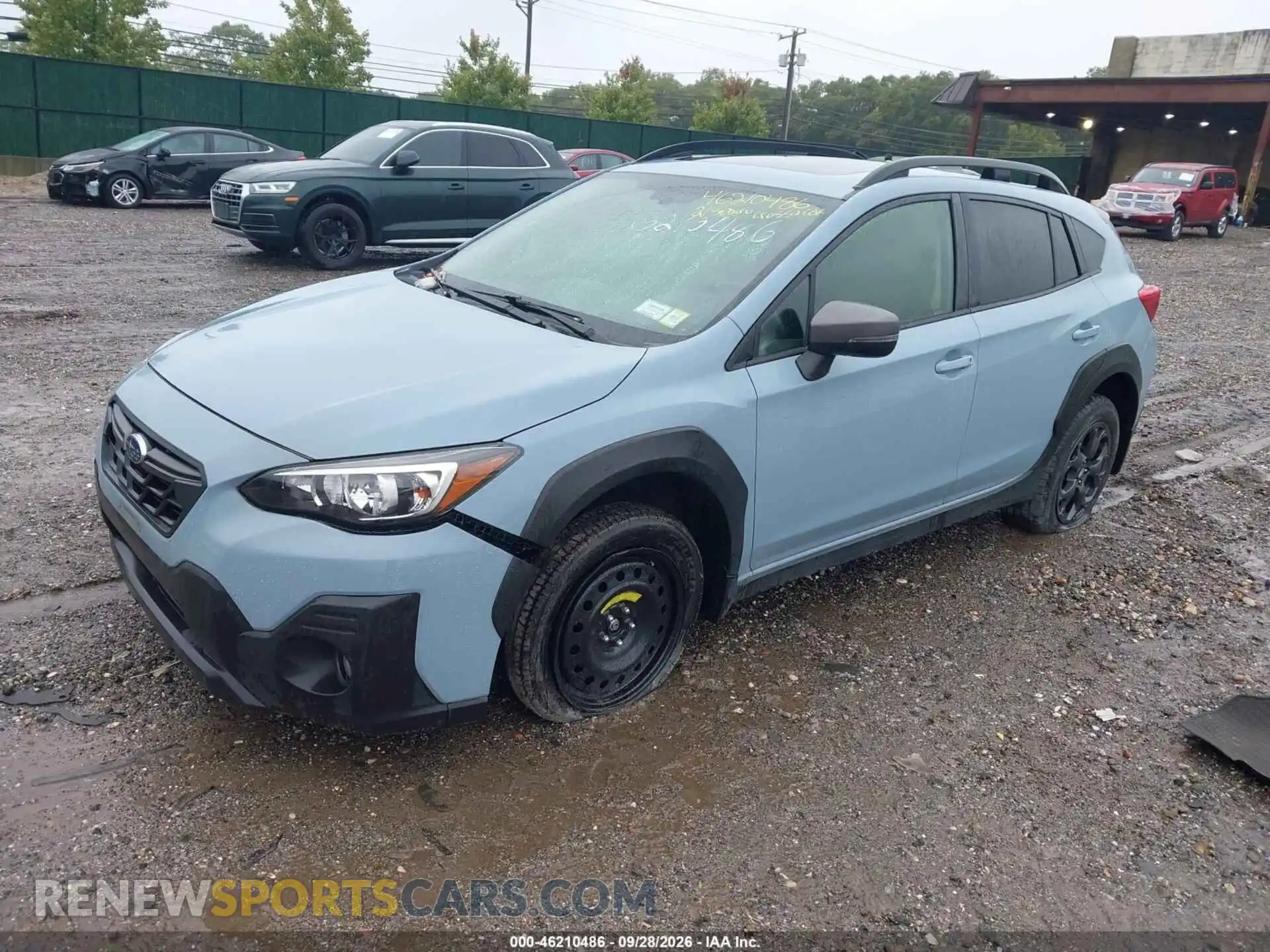2 Photograph of a damaged car JF2GTHSC3MH216204 SUBARU CROSSTREK 2021