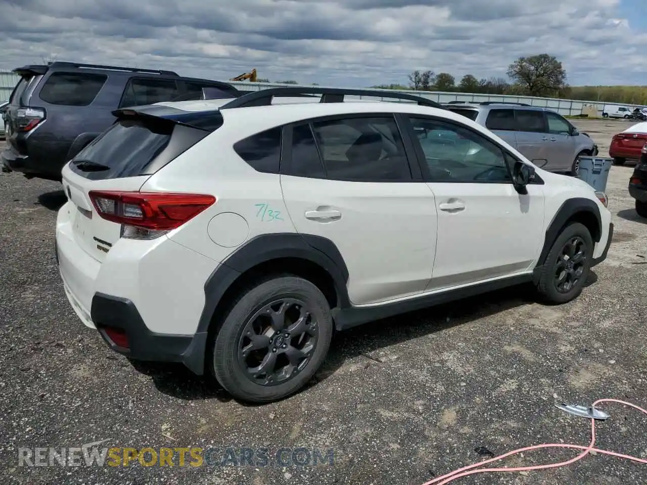 3 Photograph of a damaged car JF2GTHSC3MH269470 SUBARU CROSSTREK 2021