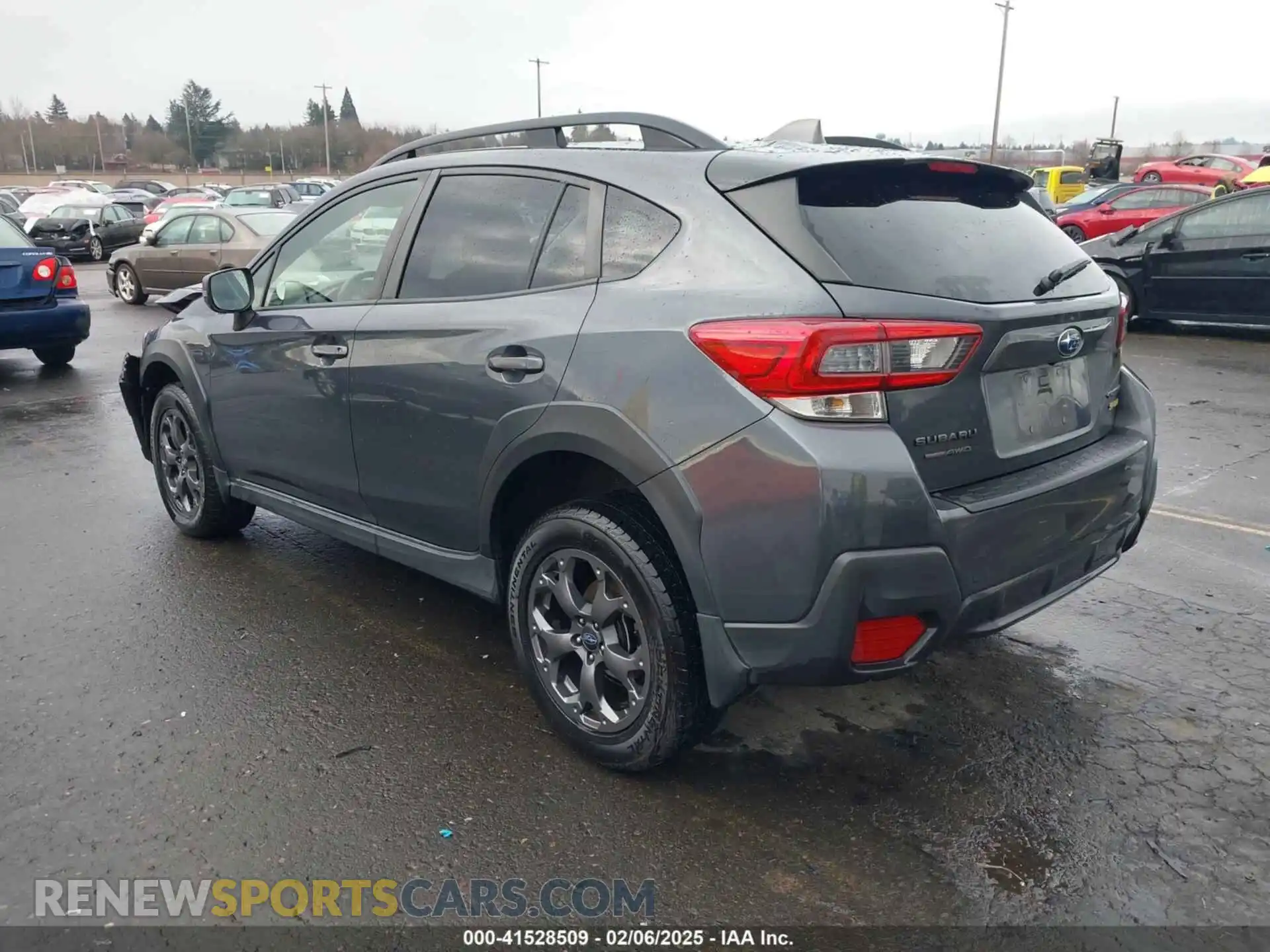 3 fotografías del automóvil dañado JF2GTHSC3MH303603 SUBARU CROSSTREK 2021