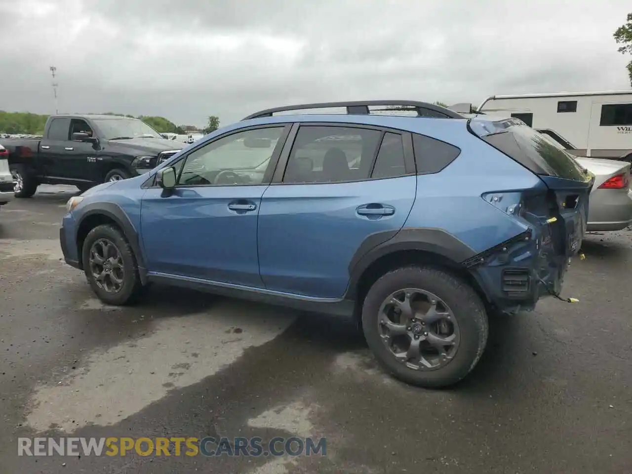 2 Photograph of a damaged car JF2GTHSC3MH386773 SUBARU CROSSTREK 2021