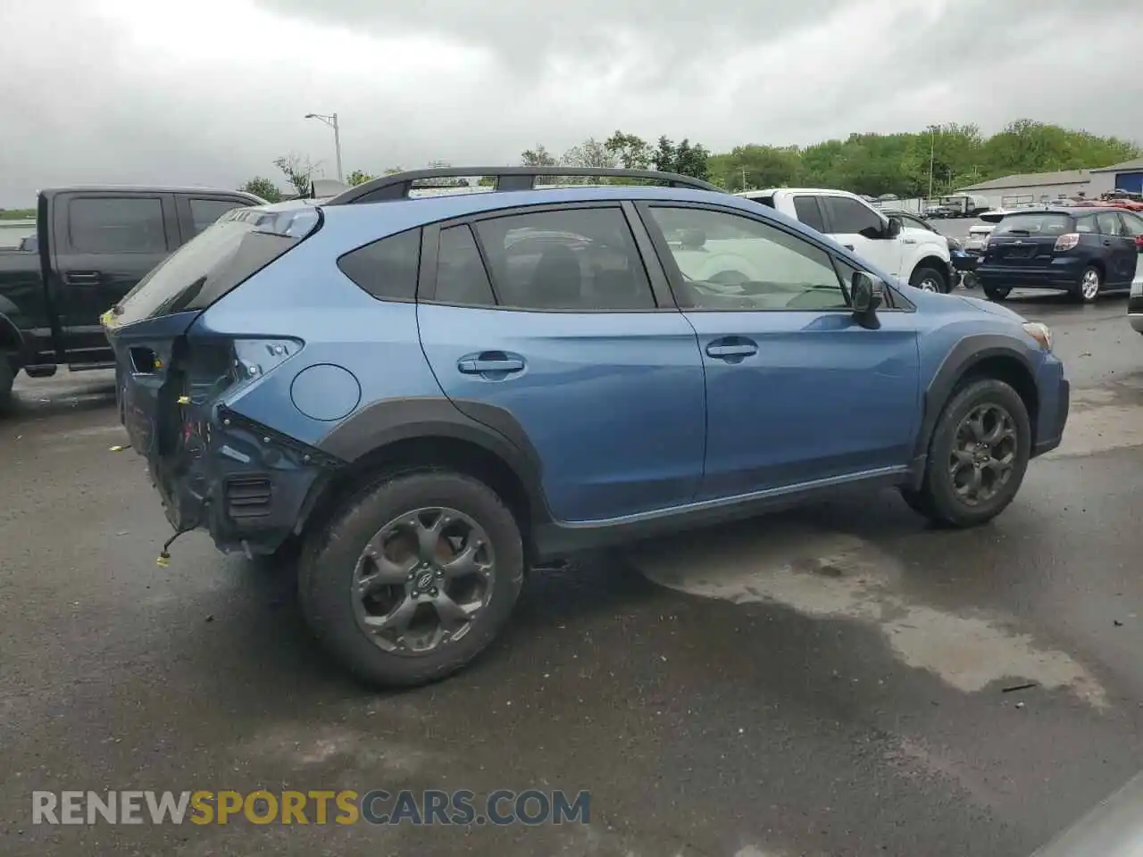 3 Photograph of a damaged car JF2GTHSC3MH386773 SUBARU CROSSTREK 2021