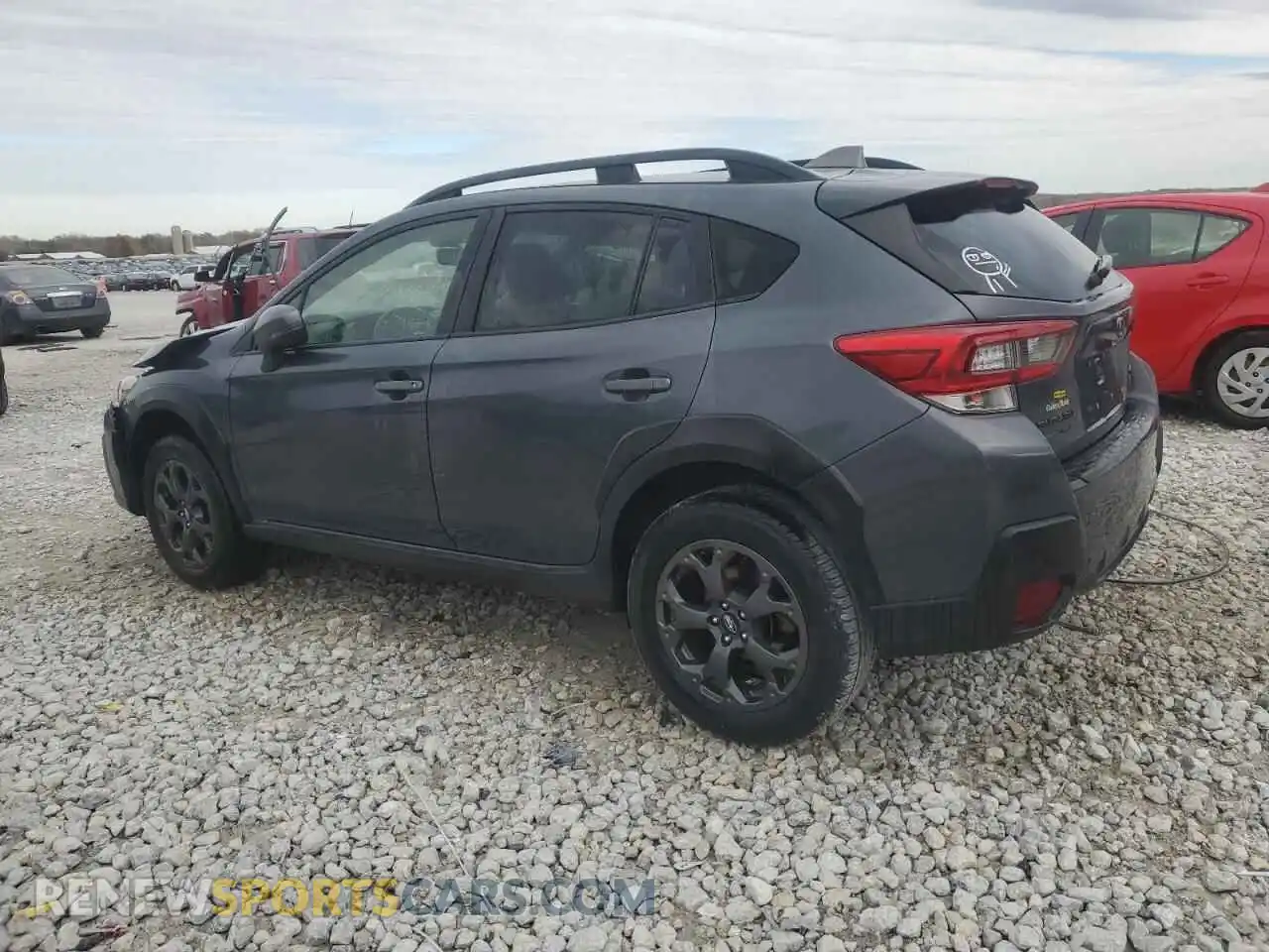 2 Photograph of a damaged car JF2GTHSC3MH671926 SUBARU CROSSTREK 2021