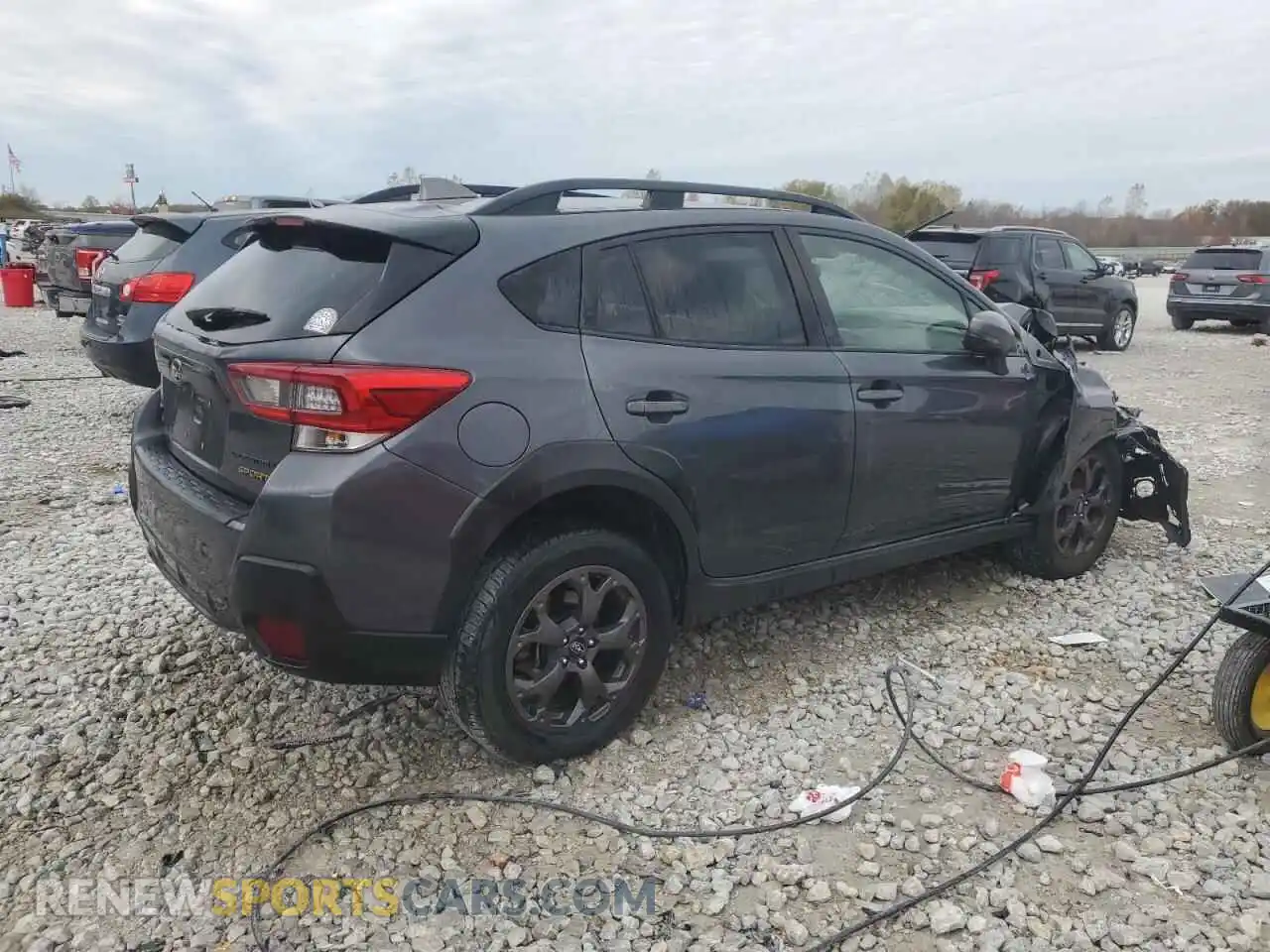 3 Photograph of a damaged car JF2GTHSC3MH671926 SUBARU CROSSTREK 2021