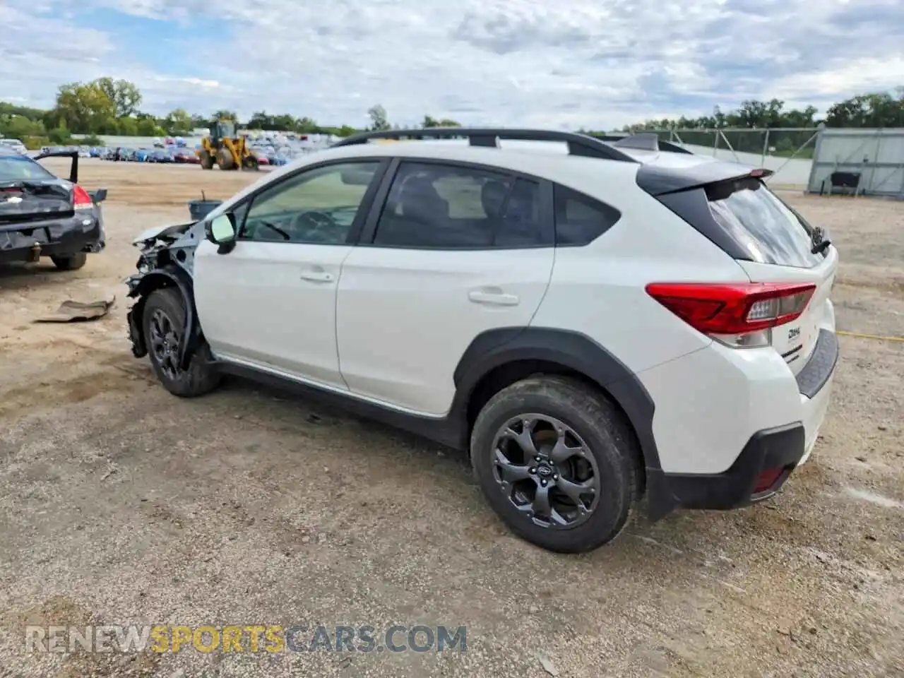 2 Photograph of a damaged car JF2GTHSC3MH686197 SUBARU CROSSTREK 2021