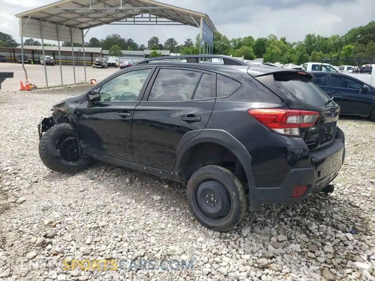 2 Photograph of a damaged car JF2GTHSC4MH200867 SUBARU CROSSTREK 2021