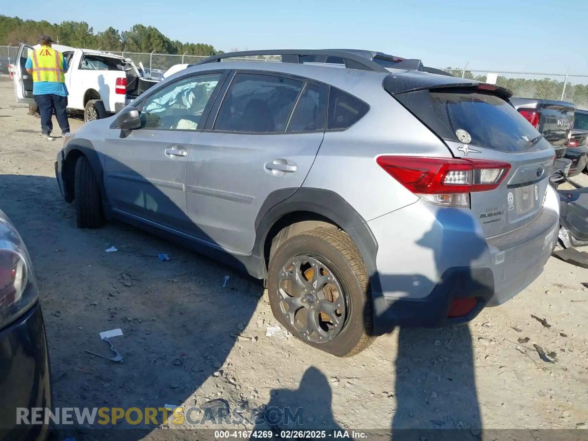 3 Photograph of a damaged car JF2GTHSC4MH232248 SUBARU CROSSTREK 2021