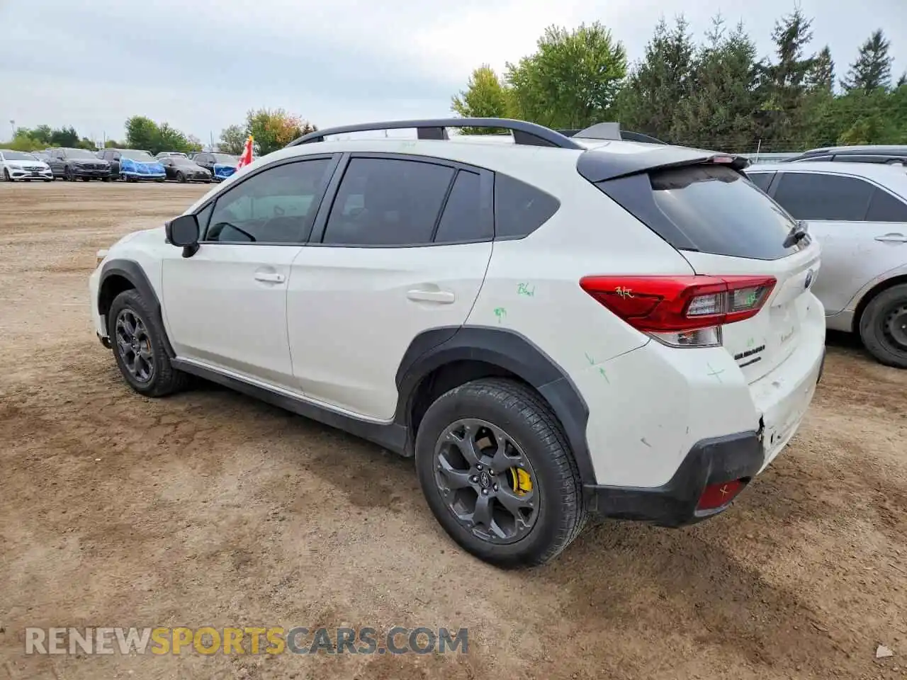 2 Photograph of a damaged car JF2GTHSC4MH243816 SUBARU CROSSTREK 2021