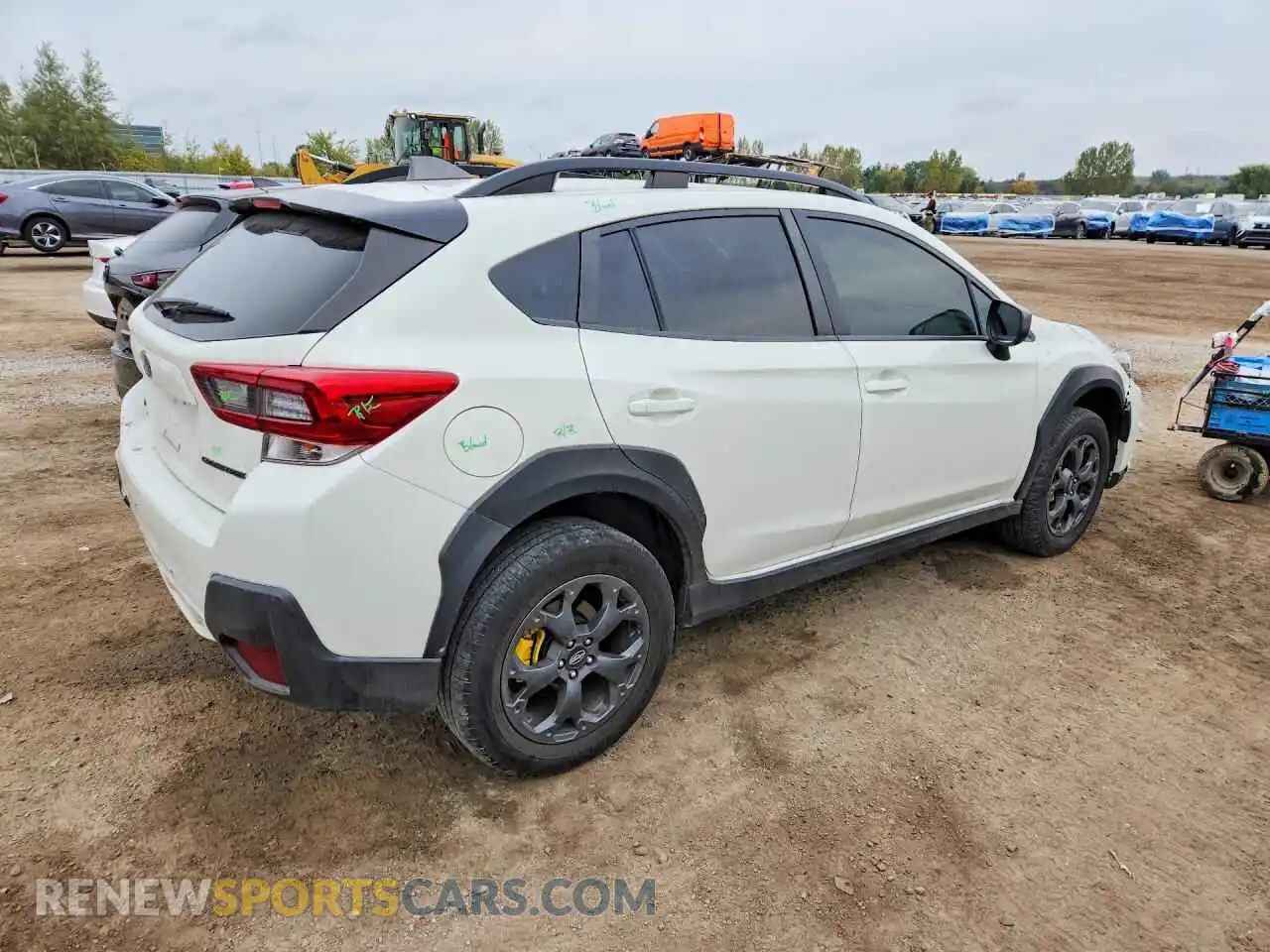 3 Photograph of a damaged car JF2GTHSC4MH243816 SUBARU CROSSTREK 2021