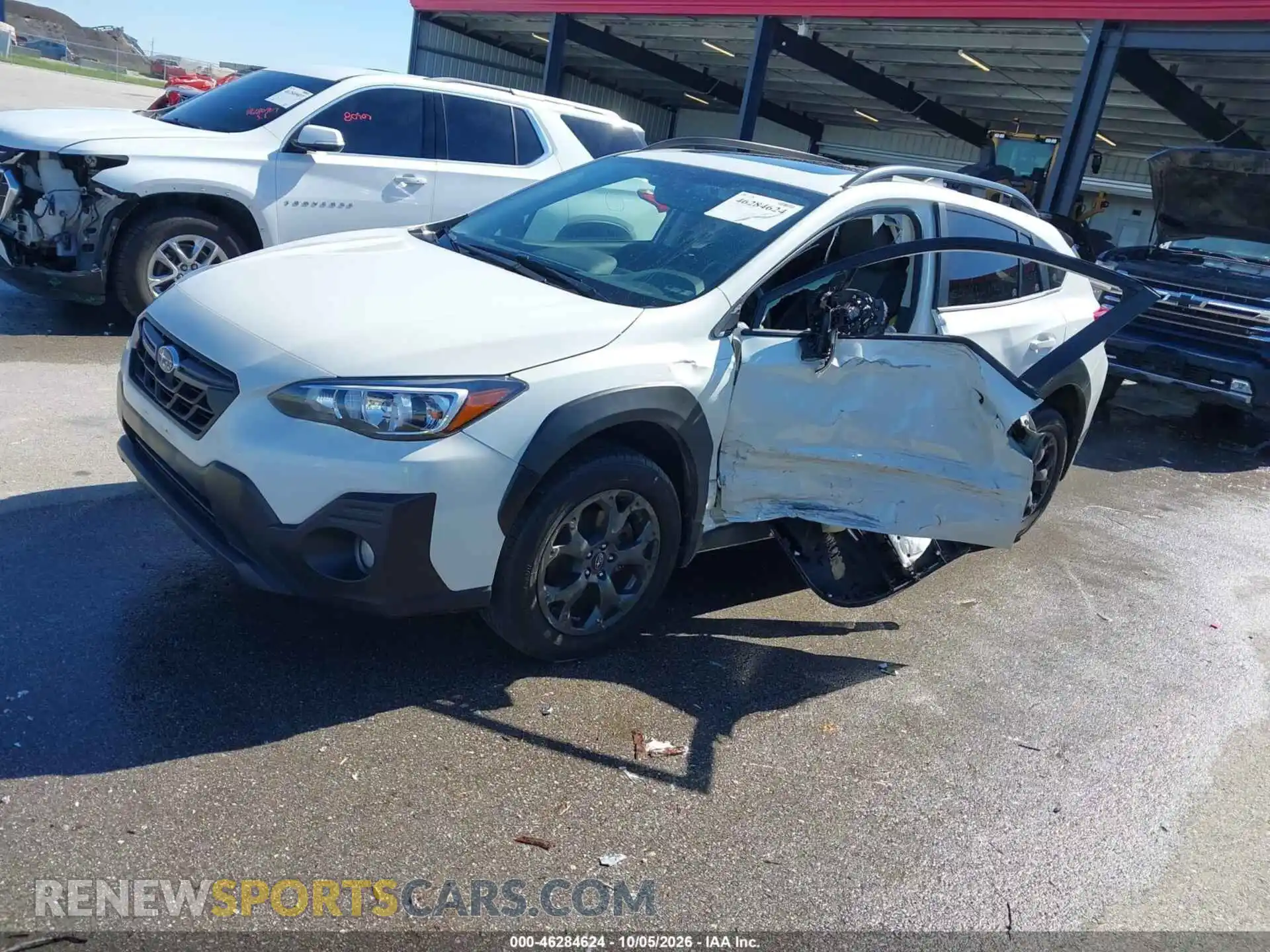 2 fotografías del automóvil dañado JF2GTHSC4MH309670 SUBARU CROSSTREK 2021
