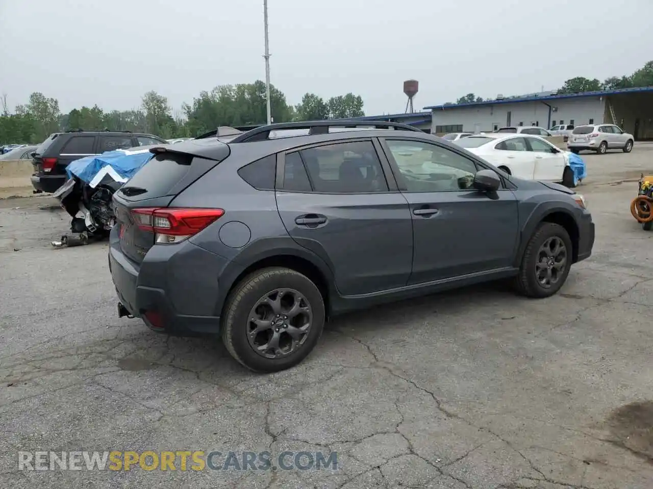 3 Photograph of a damaged car JF2GTHSC4MH655041 SUBARU CROSSTREK 2021
