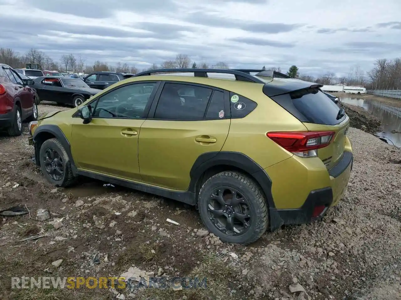 2 Photograph of a damaged car JF2GTHSC5MH239029 SUBARU CROSSTREK 2021