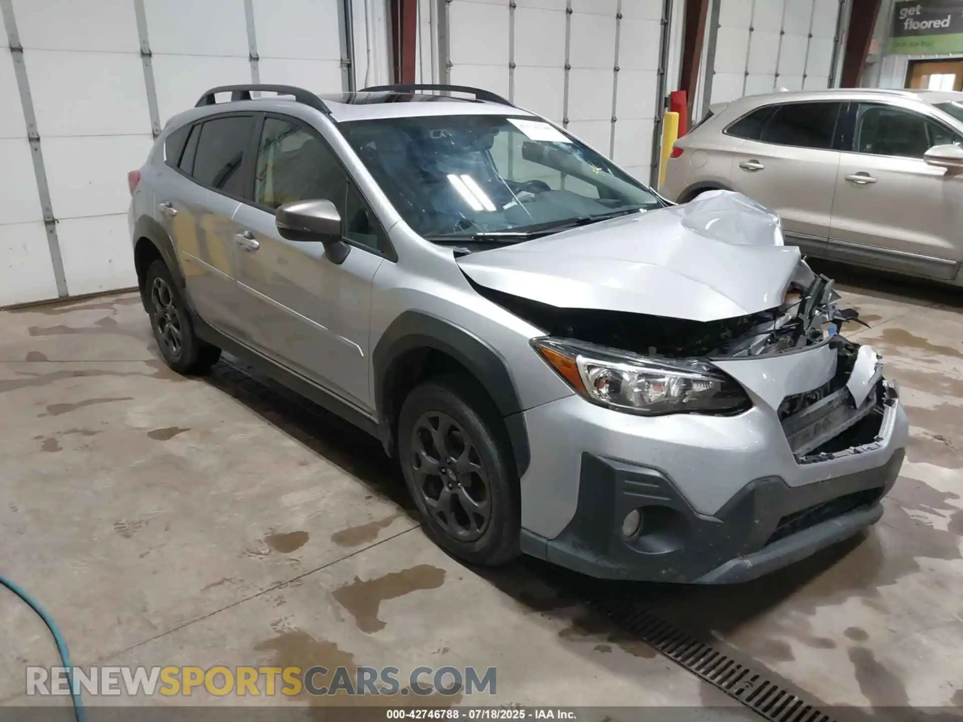 1 Photograph of a damaged car JF2GTHSC5MH264402 SUBARU CROSSTREK 2021