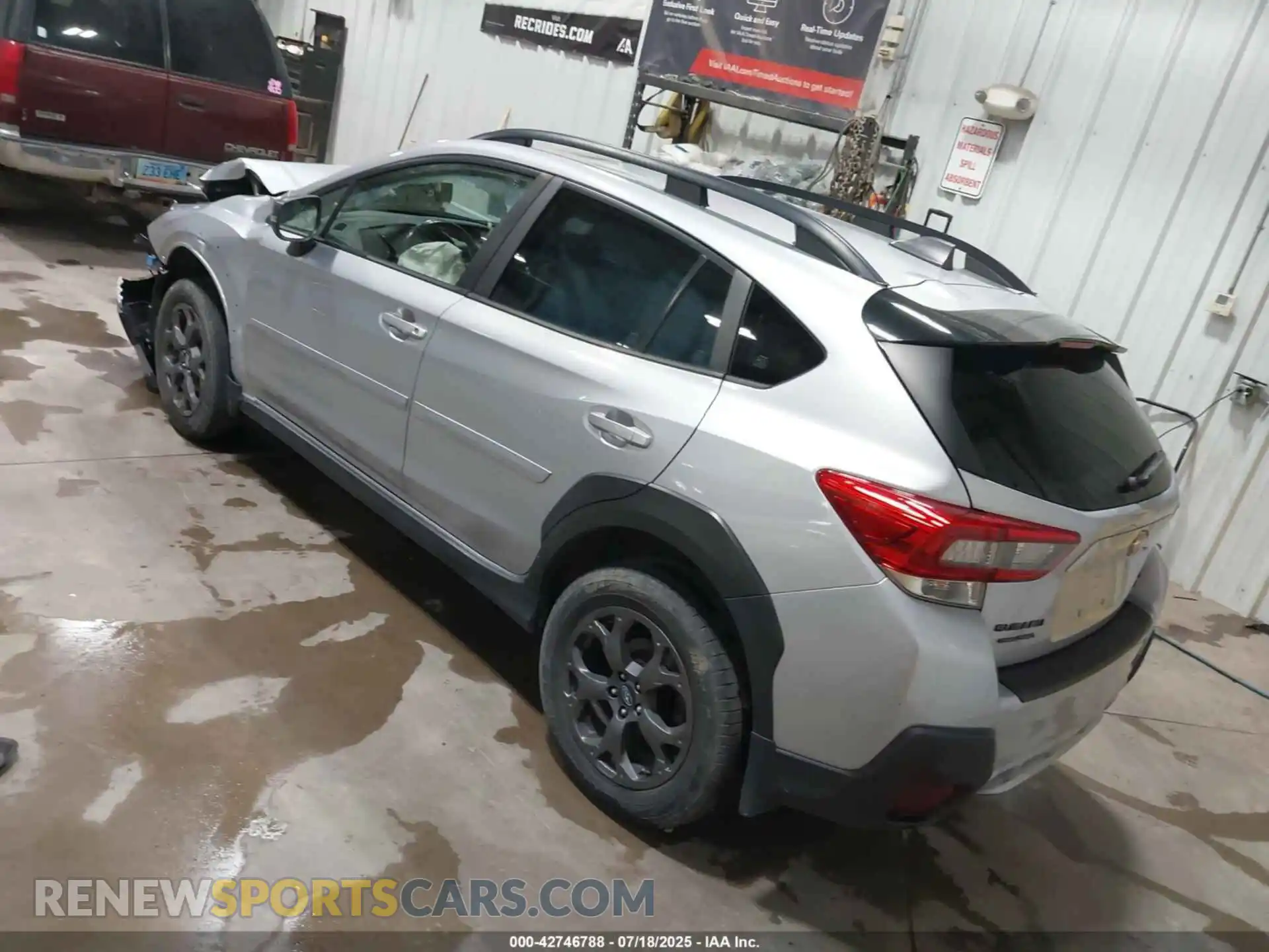 3 Photograph of a damaged car JF2GTHSC5MH264402 SUBARU CROSSTREK 2021