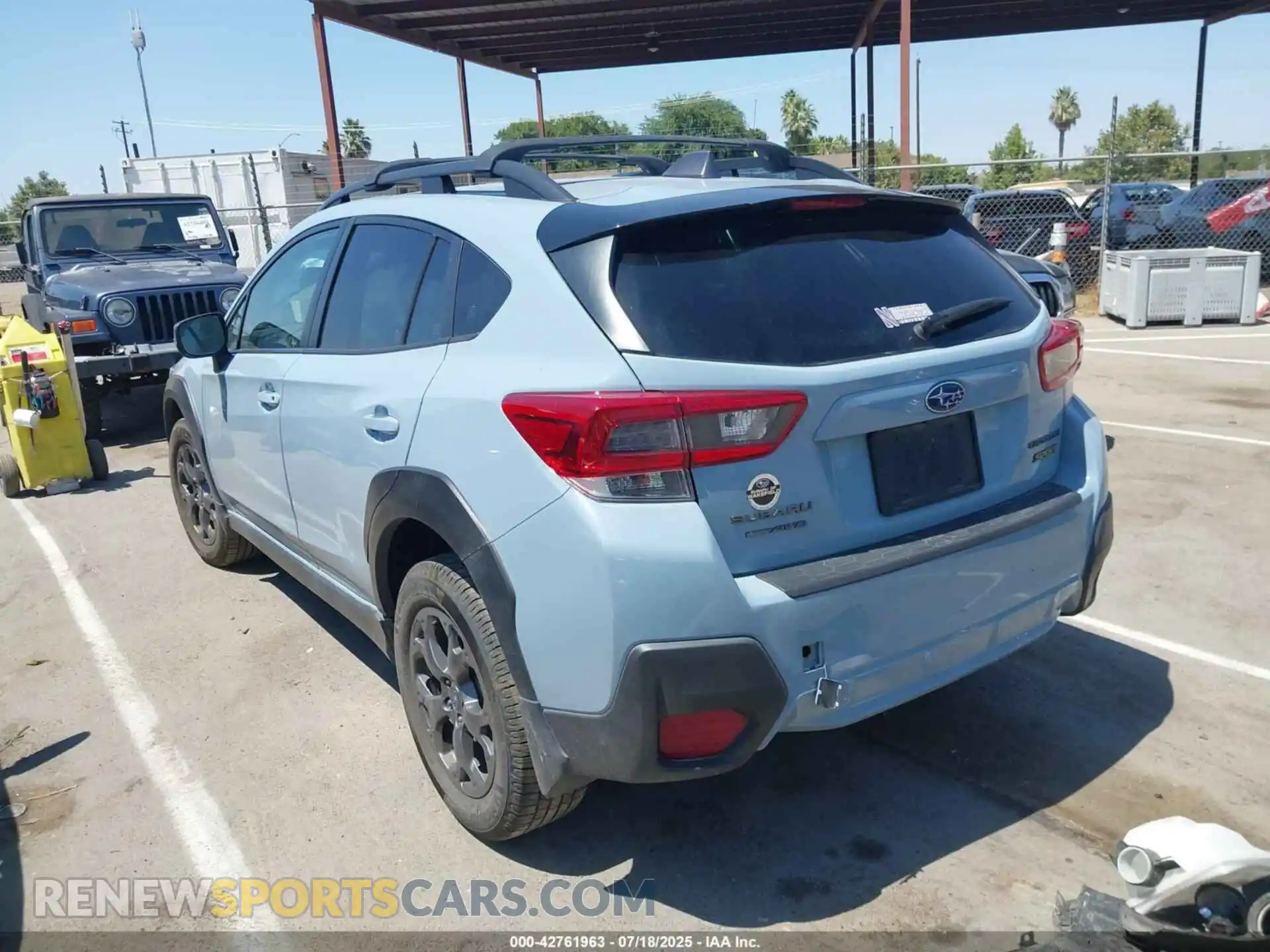 3 Photograph of a damaged car JF2GTHSC5MH295908 SUBARU CROSSTREK 2021
