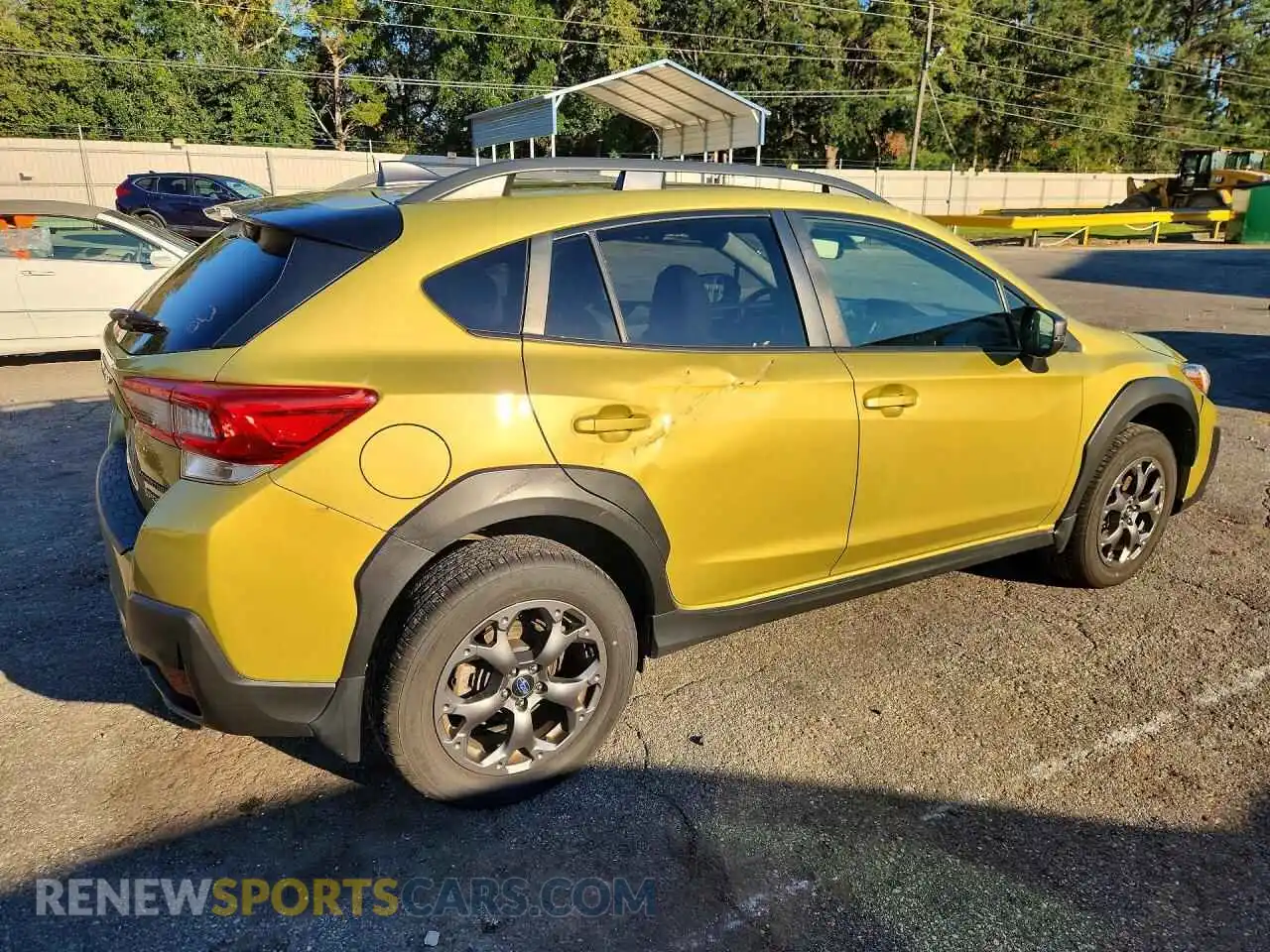 3 Photograph of a damaged car JF2GTHSC5MH296542 SUBARU CROSSTREK 2021
