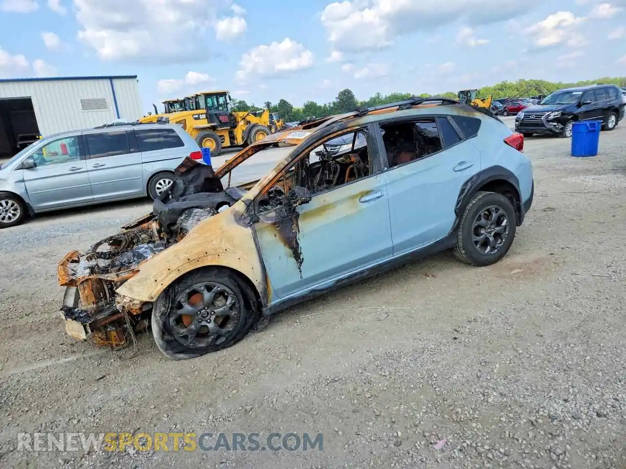 1 Фотография поврежденного автомобиля JF2GTHSC5MH315980 SUBARU CROSSTREK 2021
