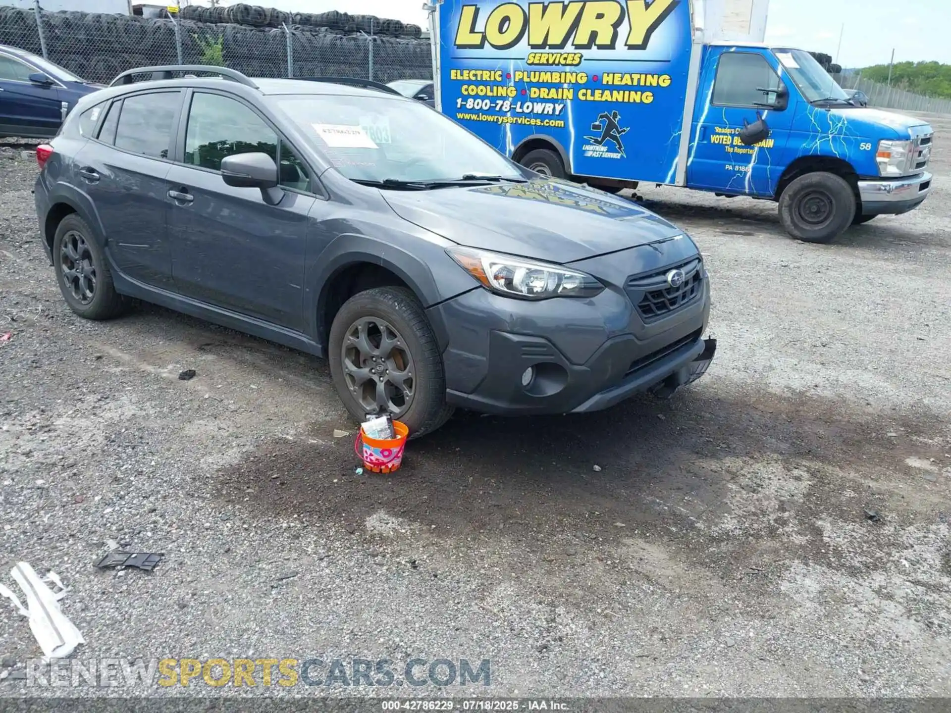 1 fotografías del automóvil dañado JF2GTHSC5MH670700 SUBARU CROSSTREK 2021