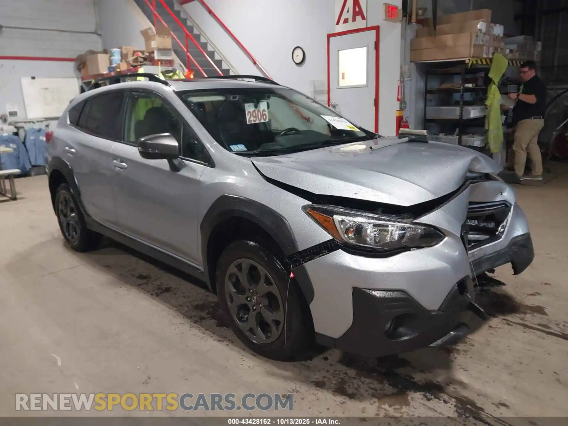 1 Photograph of a damaged car JF2GTHSC5MH686797 SUBARU CROSSTREK 2021