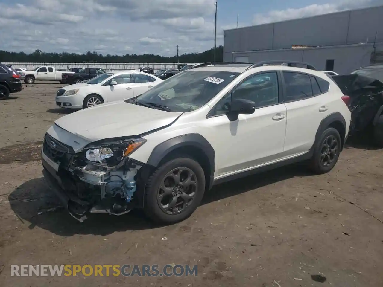 1 fotografías del automóvil dañado JF2GTHSC6MH202278 SUBARU CROSSTREK 2021