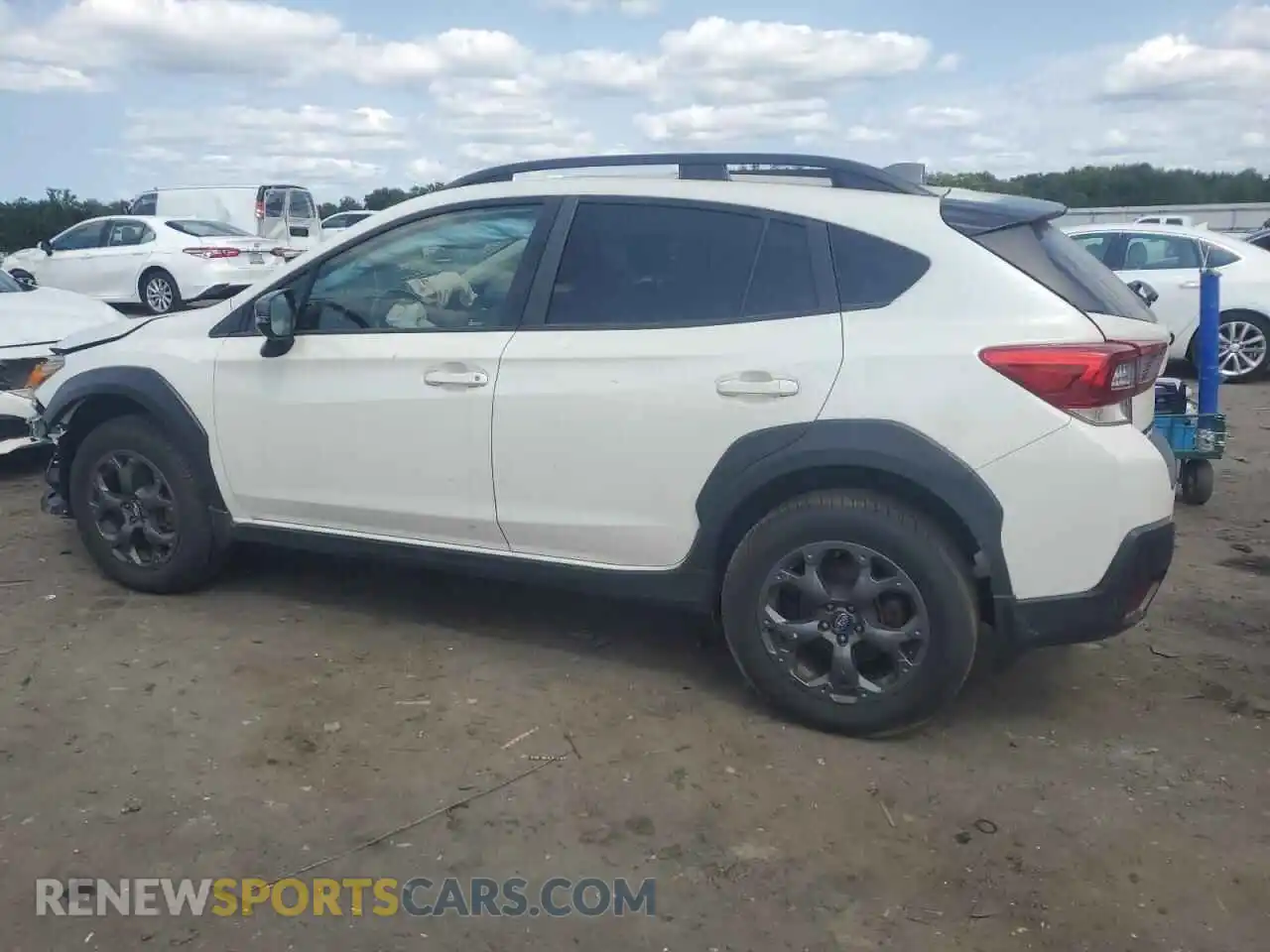 2 fotografías del automóvil dañado JF2GTHSC6MH202278 SUBARU CROSSTREK 2021