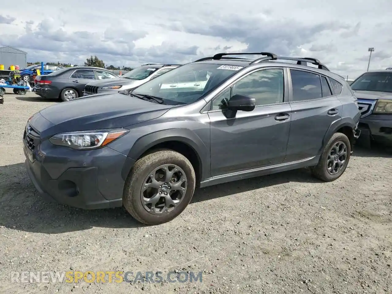 1 Photograph of a damaged car JF2GTHSC6MH234891 SUBARU CROSSTREK 2021
