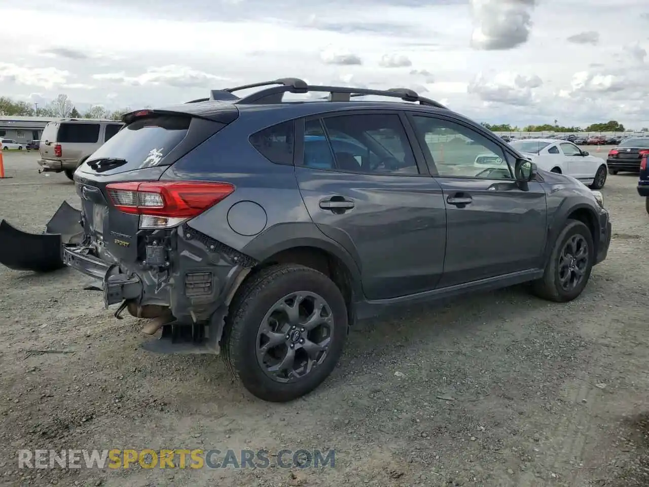 3 Photograph of a damaged car JF2GTHSC6MH234891 SUBARU CROSSTREK 2021